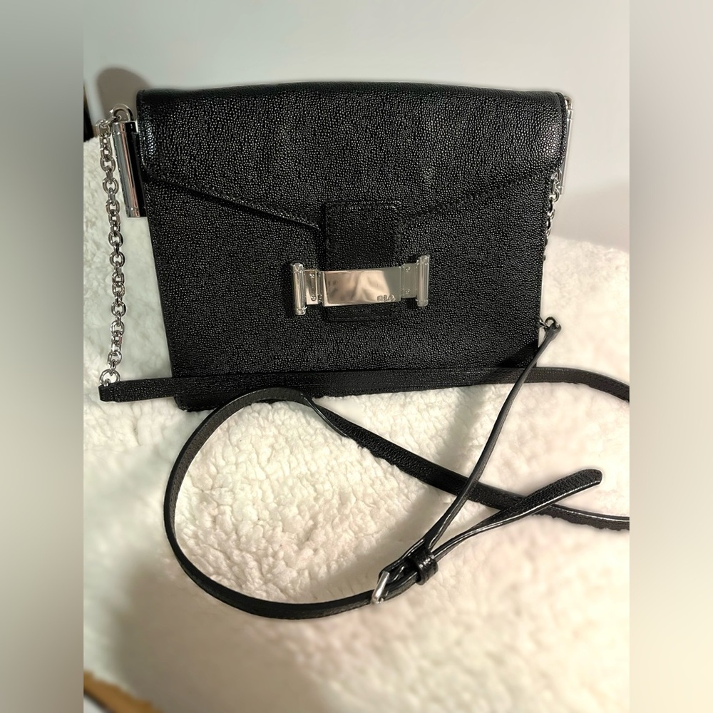 Lauren by Ralph Lauren black leather purse